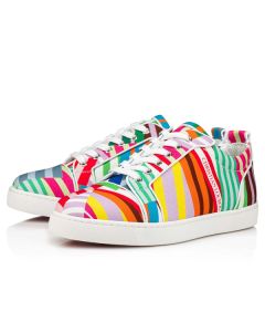 Christian Louboutin Louis Junior Multi/bianco Cotton