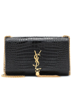 Saint Laurent Medium Kate Bag Tassel Black Smooth Leather