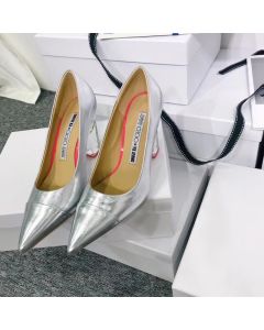 Jimmy Choo YK Jeong Crystal Heeled Pumps 85mm Silver