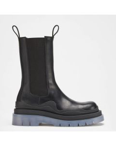 Bottega Veneta BV Tire Chelsea Boots Transparent Sole