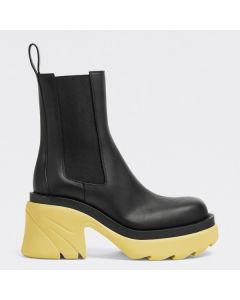 Bottega Veneta Flash Chelsea Boots Yellow Outsole