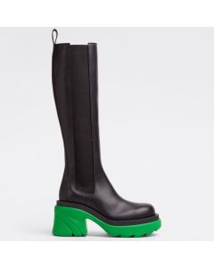 Bottega Veneta Flash Knee-high Boots Green Outsole