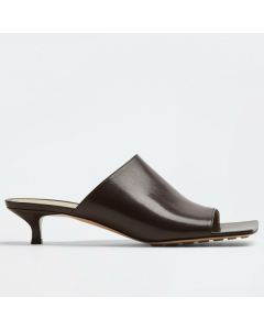 Bottega Veneta Stretch Mules 40mm Black Lambskin