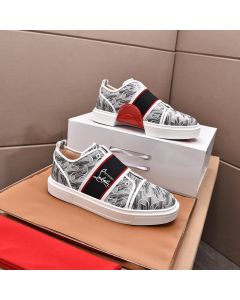 Christian Louboutin Adolescenza Sneakers Recycled Polyester Gray