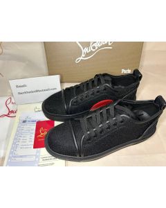 Christian Louboutin Adolon Junior Sneakers Leather Black