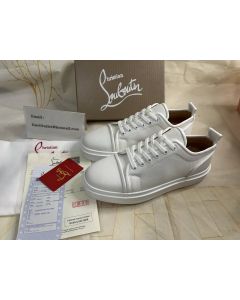 Christian Louboutin Adolon Junior Sneakers Recycled Polyester White