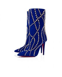 Christian Louboutin Astrilarge Booty Pika 100 Mm Low Boots Galactiqueen