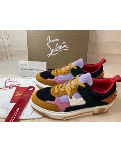 Christian Louboutin Astroloubi Sneakers Calf Leather Multicolor