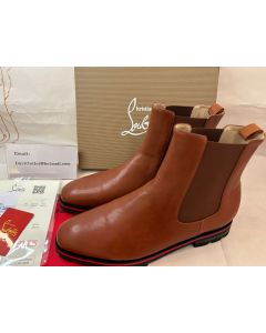 Christian Louboutin Boot Melon Flat Calf Brown