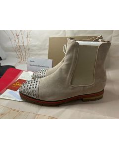 Christian Louboutin Boot Melon Spikes Sasso/silver Calf