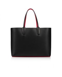 Christian Louboutin Cabata Large Tote Bag Calf Leather Black