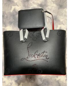 Christian Louboutin Cabata Leather Tote Bag Black