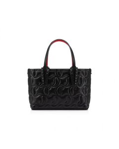 Christian Louboutin Cabata Mini Tote Bag Nappa Leather Black