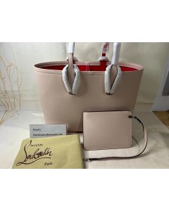 Christian Louboutin Cabata Tote Bag Calf Leather Leche