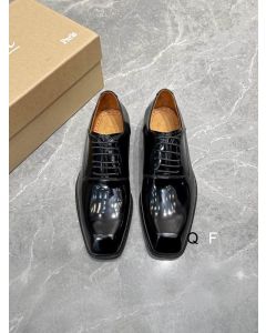 Christian Louboutin Capitano Oxford Patent Leather Black