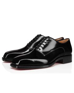 Christian Louboutin Capitano Oxford Smooth Calf Leather Black