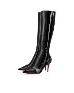 Christian Louboutin Cl In 90s Botta 80mm Leather Black