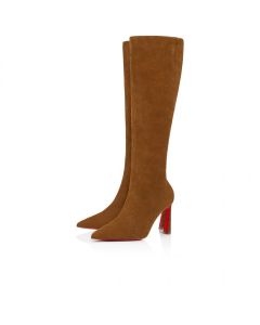 Christian Louboutin Condora Botta 85 mm Boots Veau Velours Rhea