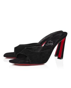 Christian Louboutin Condora Mule 85 mm Mules Veau velours Black