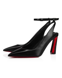 Christian Louboutin Condora Sling 100 Mm Pumps Leather Black