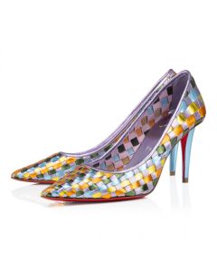 Christian Louboutin Damipump 85mm Pumps Leather Multicolor