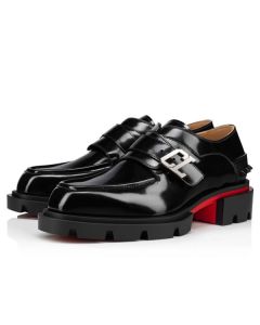 Christian Louboutin Derby Our Georges Black Calf For Men