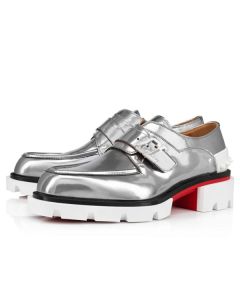 Christian Louboutin Derby Our Georges Silver Antispecchio