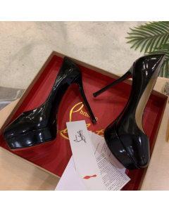 Christian Louboutin Dirditta 130mm Pumps Patent Leather Black