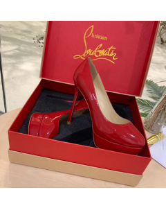 Christian Louboutin Dirditta 130mm Pumps Patent Leather Red