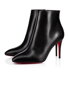 Christian Louboutin Eloise Booty 85 mm Black Leather