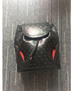 Christian Louboutin Explorafunk Rubber Bottom Backpack Black