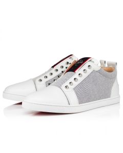 Christian Louboutin F.A.V Fique A Vontade Sneakers Calf Leather Spikes Multicolor