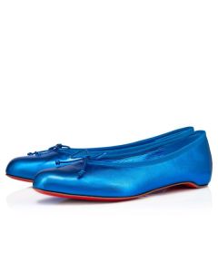 Christian Louboutin Flat Soniettina Alize/lin Alize Leather