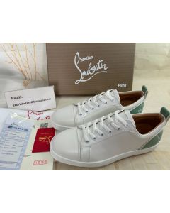 Christian Louboutin Fun Louis Junior Sneakers Men Calf Leather White