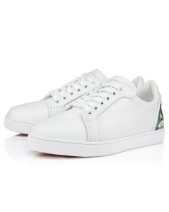 Christian Louboutin Fun Vieira Sneakers Calf Leather And Rubber White