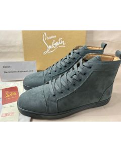 Christian Louboutin High-top Louis Oralto Vida Top Islande Grey Calf