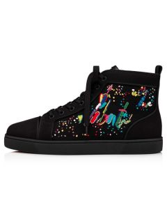 Christian Louboutin High-top Louis Orlato Black/multi Toile