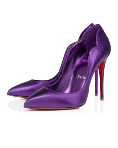 Christian Louboutin Hot Chick 100 Mm Pumps Nappa Leather Jacaranda