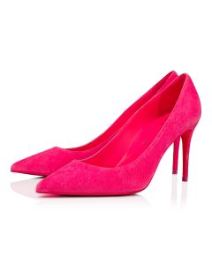 Christian Louboutin Kate Pumps 85mm Veau Velours Rose Pink