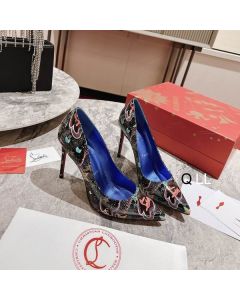 Christian Louboutin Kate Pumps Starlight By Night Patent Leather Multicolor