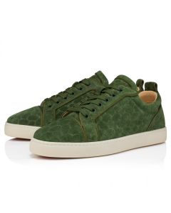 Christian Louboutin Louis Junior Sneakers Braided Leather Vertlaine