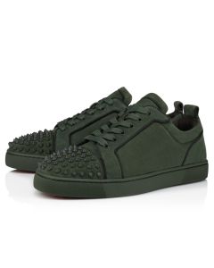 Christian Louboutin Louis Junior Spikes Sneakers Veau Velours And Spikes Tennessee