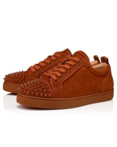 Christian Louboutin Low-top Louis Junior SP  Foxy/foxy Mat Veau Velours Sneaker