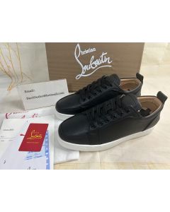 Christian Louboutin Low-top Rantulow Black Calf Sneaker