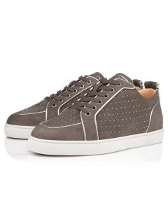 Christian Louboutin Low-top Rantulow Plume Alpilles Veau Velours Sneaker