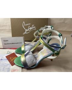 Christian Louboutin Mara 100 mm Multi/lin Las Ab Nappa