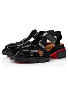 Christian Louboutin Meduzz Sandals Calf Leather Black