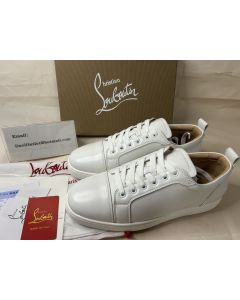 Christian Louboutin Men's Low-top White Calf Sneaker