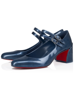 Christian Louboutin Miss Jane 55 Mm Mary Janes Pumps Blue