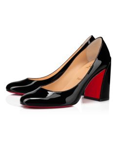 Christian Louboutin Miss Sab 85 Mm Pumps Patent Calf Black